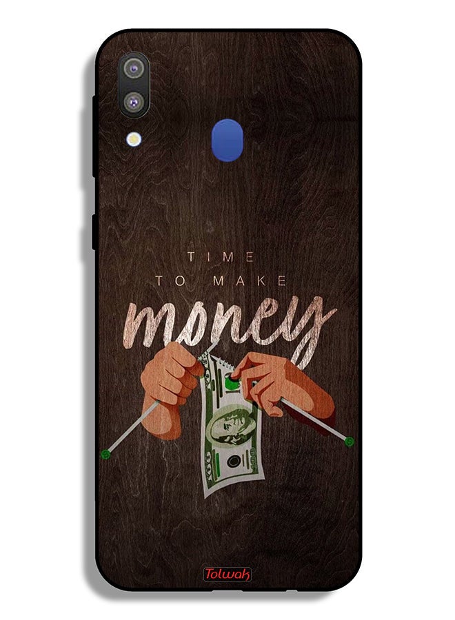 Tolwak Samsung Galaxy M20 Protective Case Cover Time To Make Money - Image 2