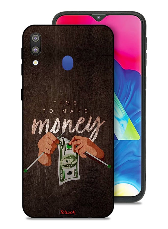 Tolwak Samsung Galaxy M20 Protective Case Cover Time To Make Money - Image 1