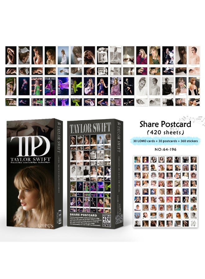 NIBEMINENT 420 Pcs Taylor Swift Lomo Cards Card For Fans Collection Gifts