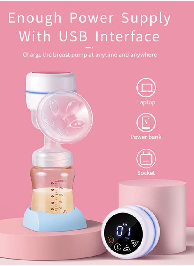 kiddoz Wireless All-In-One Electric Breast Pump With Large Suction, Charging Massage  - Image 4