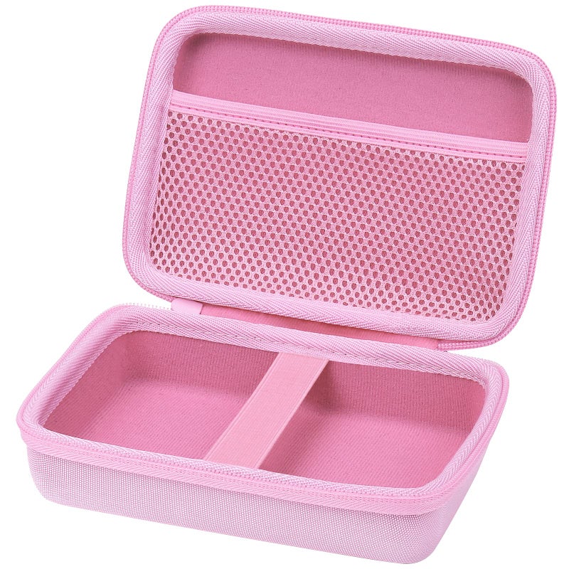 co2CREA Hard Travel Case Replacement for Canon SELPHY QX20 / QX10 Portable Square Photo Printer (Pink Case) - Image 3