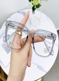 MOSU COLON Anti Blue Light Glasses Women's Large Square Myopia Glasses Men's Fashion Myopia Glasses  - Image 1