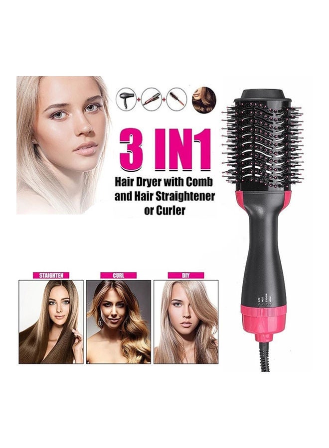 3-in-1 Professional Hair Drying And Volumizing Brush Multicolour - Image 1