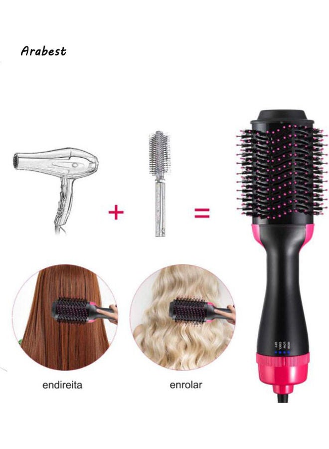 3-in-1 Professional Hair Drying And Volumizing Brush Multicolour - Image 2
