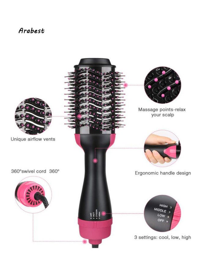 3-in-1 Professional Hair Drying And Volumizing Brush Multicolour - Image 4