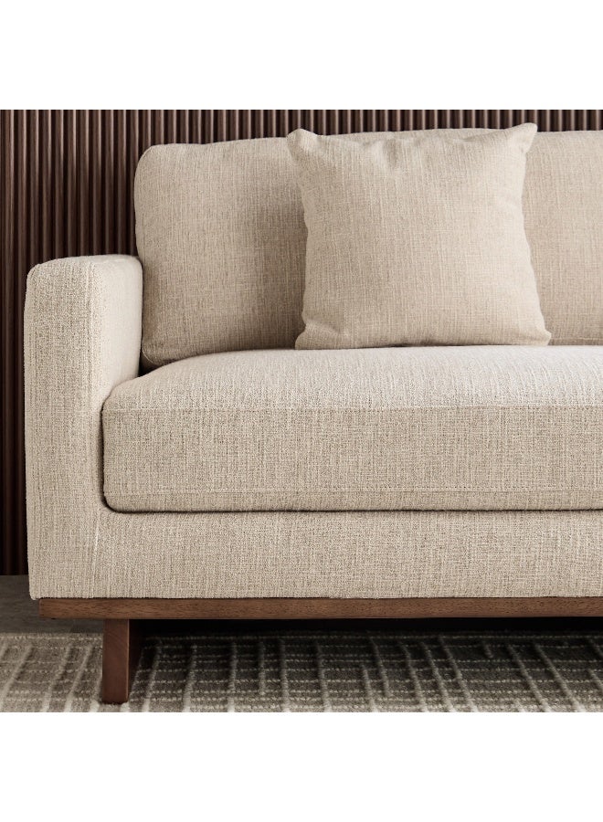 Home Box أريكة منزا ذات مقعدين من القماش مع 2 وسائد - Image 5