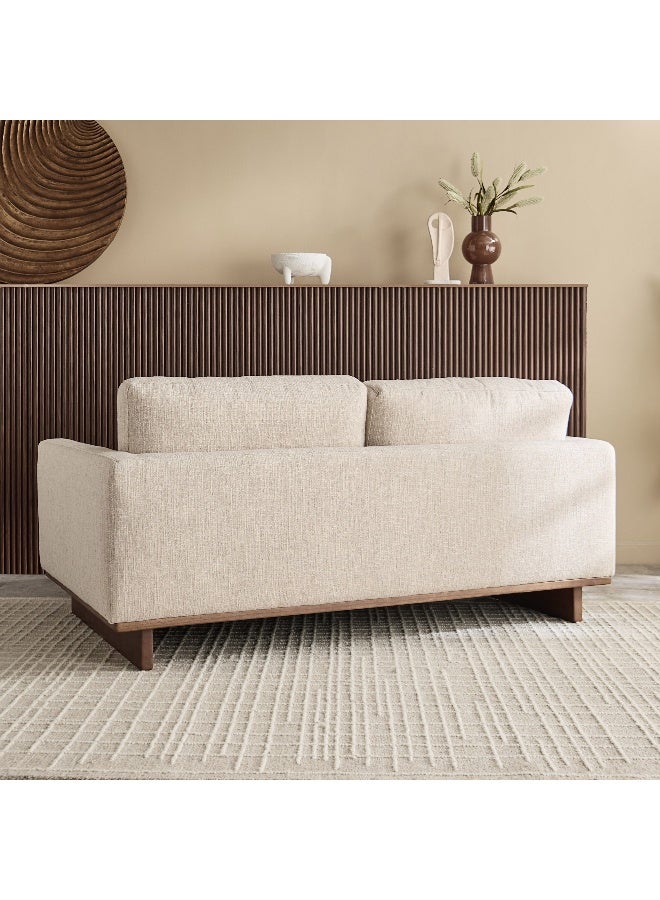 Home Box أريكة منزا ذات مقعدين من القماش مع 2 وسائد - Image 3