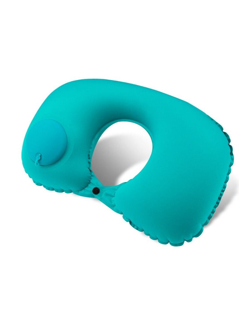 Y&D Portable Folding Press On Inflatable Travel Pillow  - Image 1