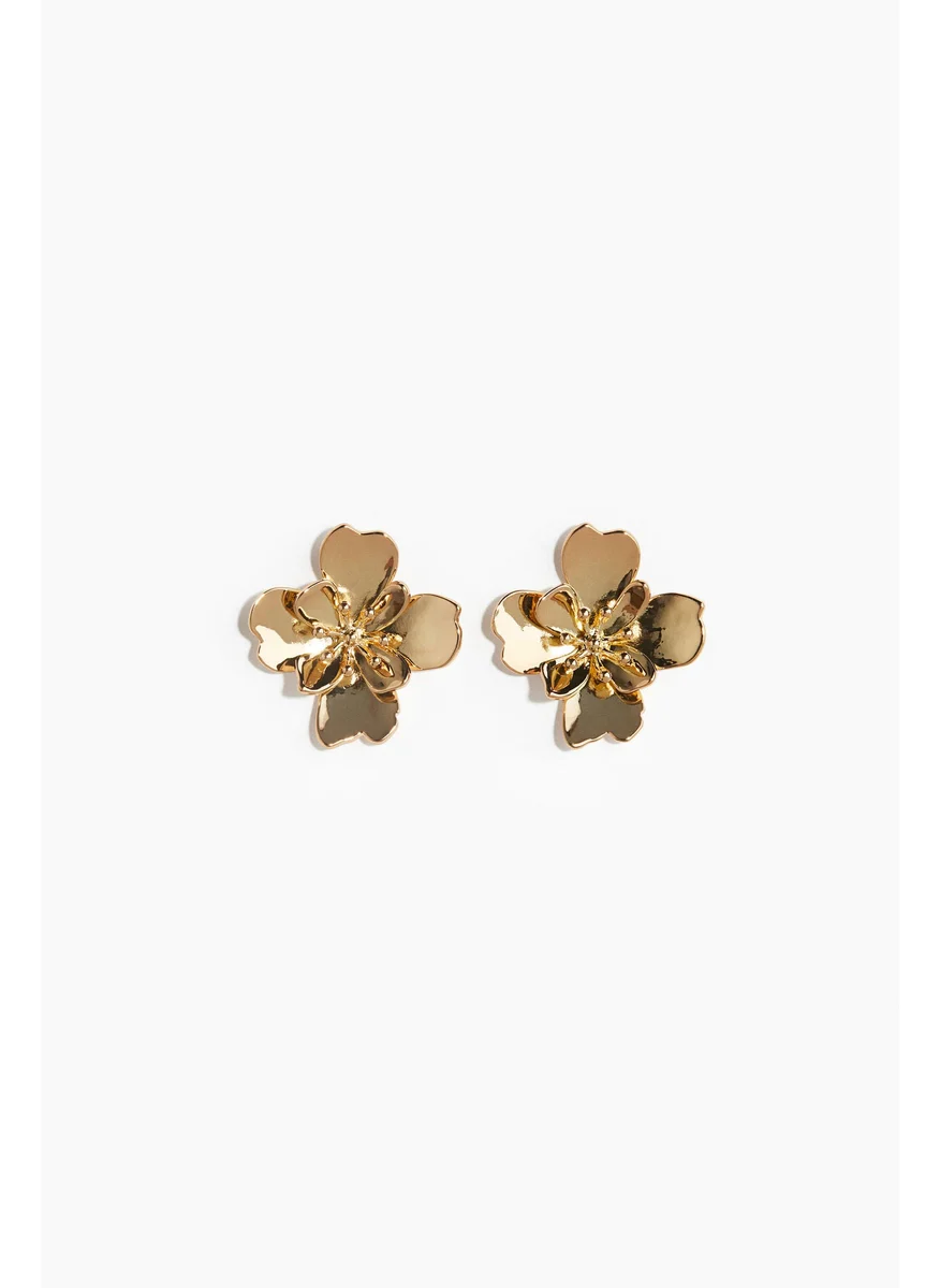 H&M Flower-Shaped Stud Earrings
