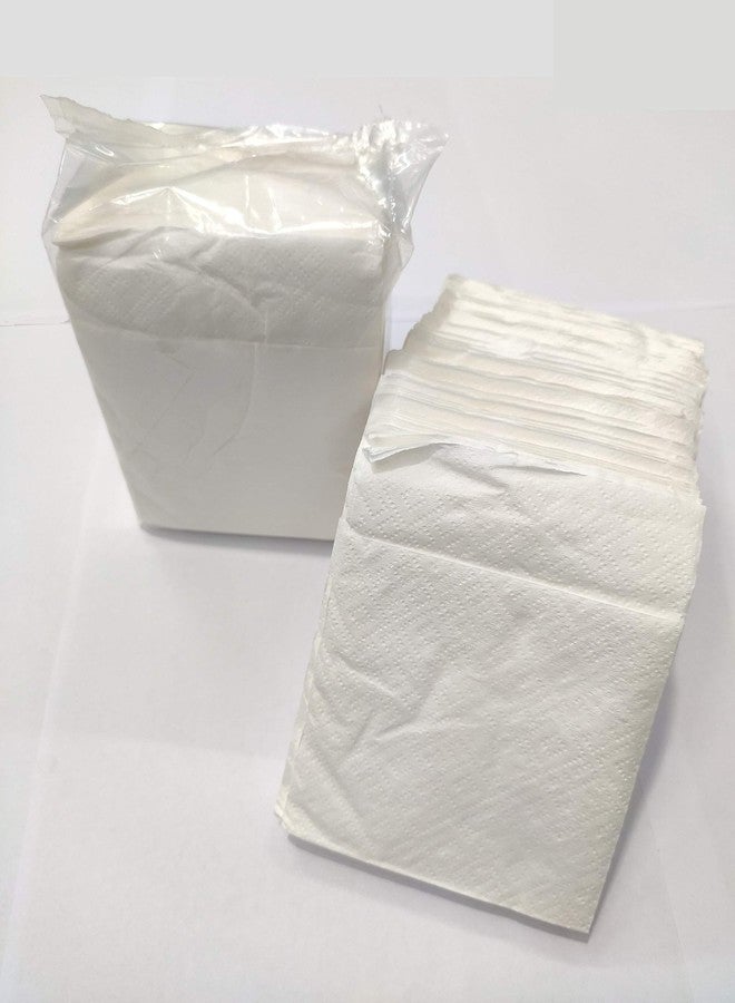 TARGET HYGIENE Double Side Table Top Virgin L-Fold Tissue Paper Napkin - 1200 Pieces (12 Packet - Only Tissue Paper Napkin Refill) - Image 5