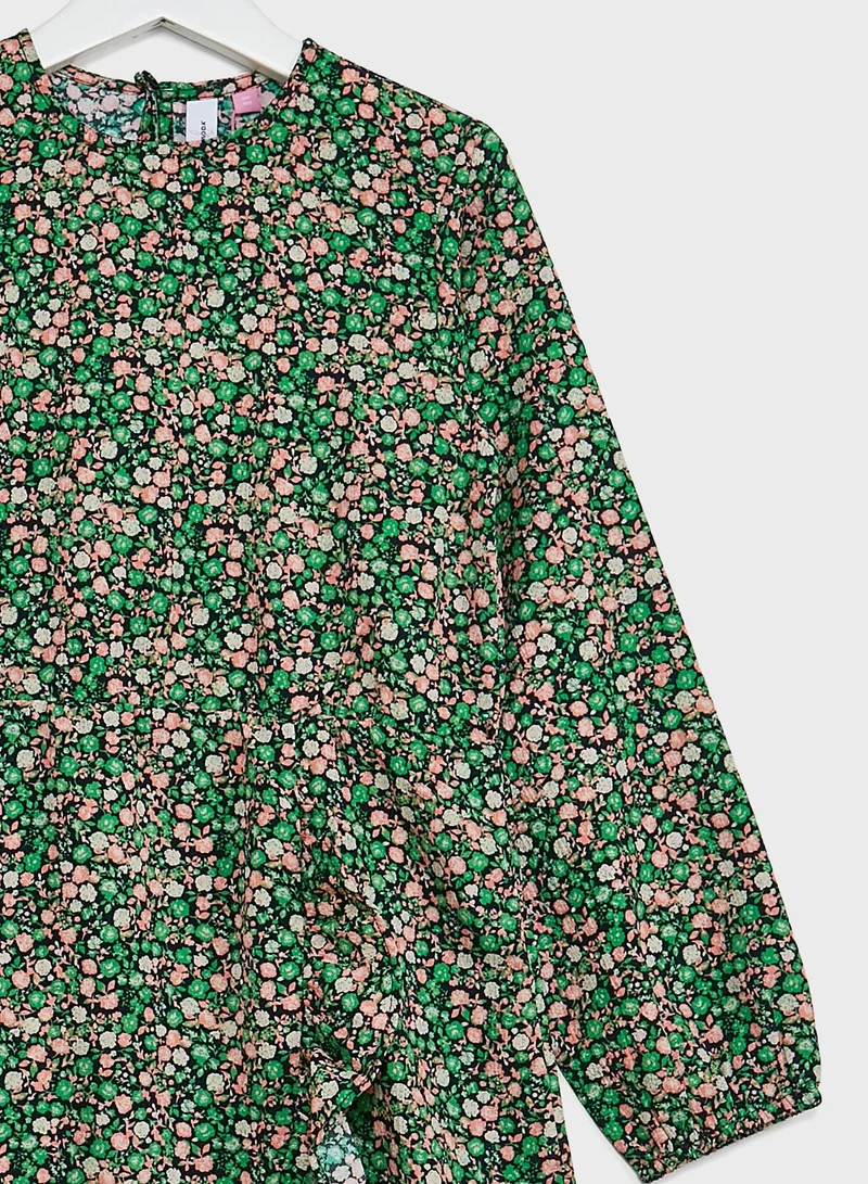 Vero Moda Girl Kids Aop Printed Dress