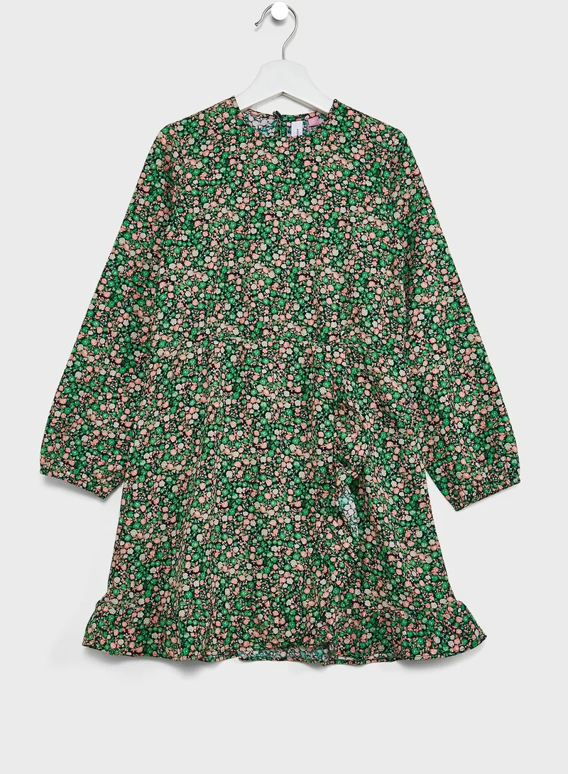 Vero Moda Girl Kids Aop Printed Dress