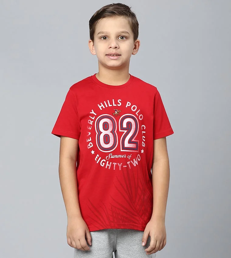 Printed Crew Neck T-shirt