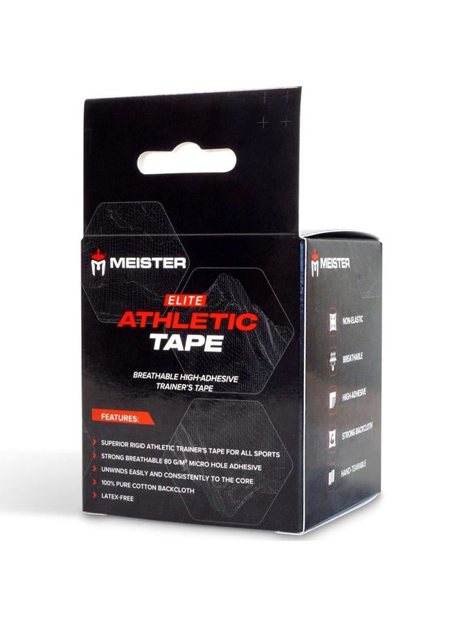 Meister Elite Athletic Tape - Breathable High-Adhesive Trainer's Tape - 2 Roll Pack - Purple - Image 5