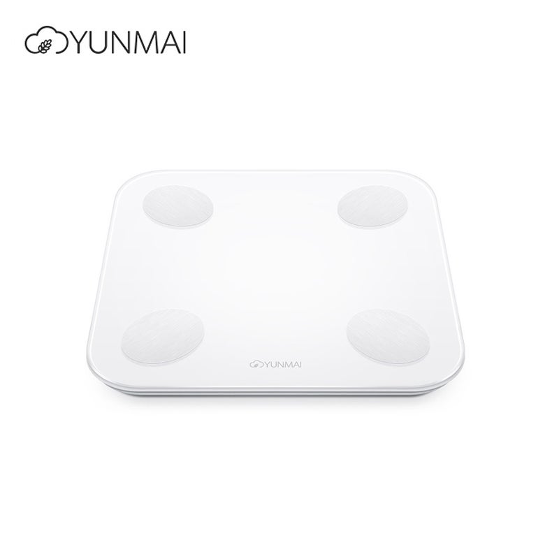 ميزان جسم ذكي YUNMAI Mini 2 لمسح الدهون والوزن - تحكم عبر تطبيق، شاشة رقمية LED، وسجاد أقدام كبير، واختبار دهون الجسم ومعدل الأيض الأساسي (BMR) - Image 2
