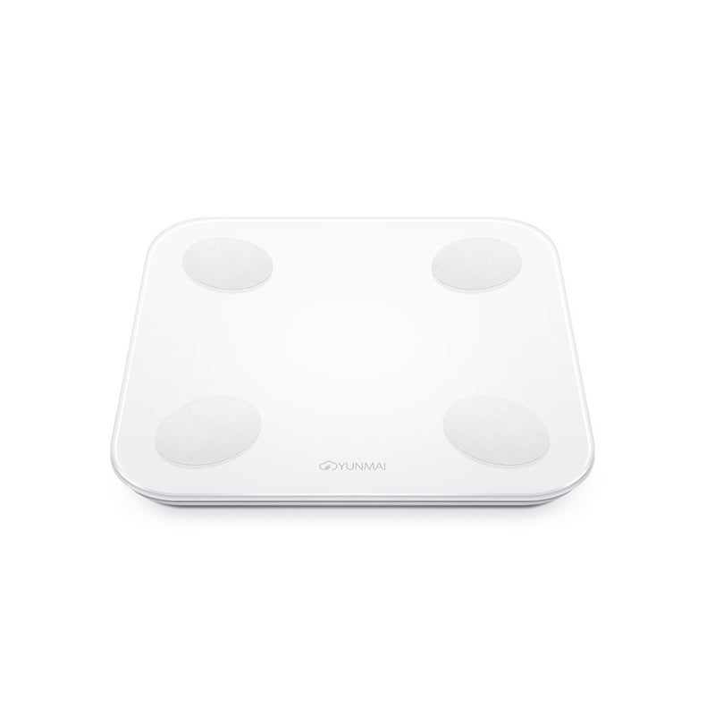 ميزان جسم ذكي YUNMAI Mini 2 لمسح الدهون والوزن - تحكم عبر تطبيق، شاشة رقمية LED، وسجاد أقدام كبير، واختبار دهون الجسم ومعدل الأيض الأساسي (BMR) - Image 1