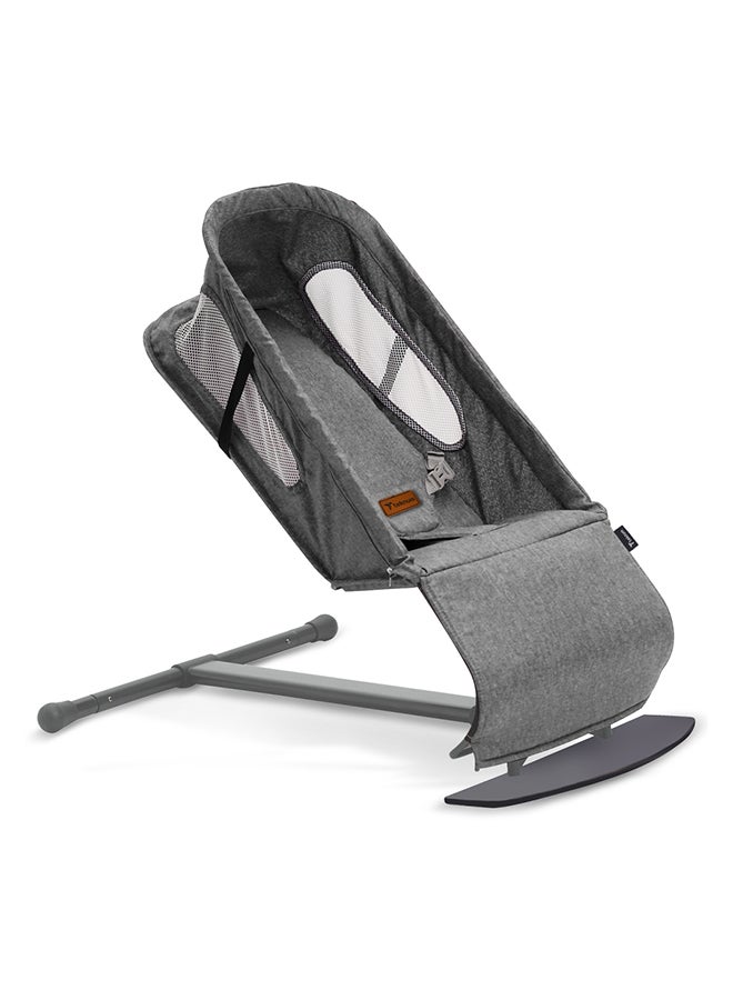 TEKNUM TEKNUM Baby Bouncer with Grab Toys - Dark Grey  - Image 2