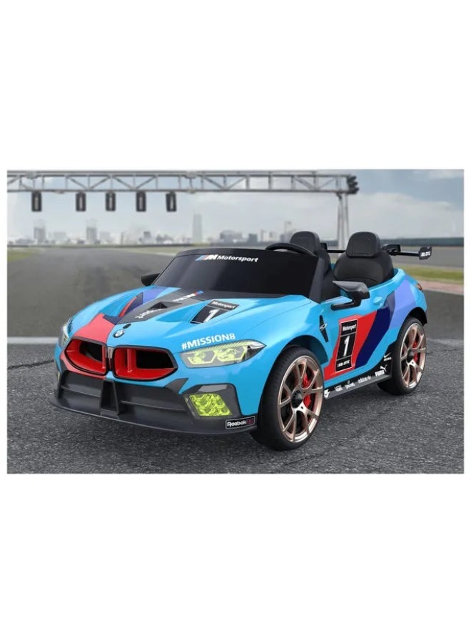 BMW M8 1 GTE Ride On 24V 2M Blue - Image 3
