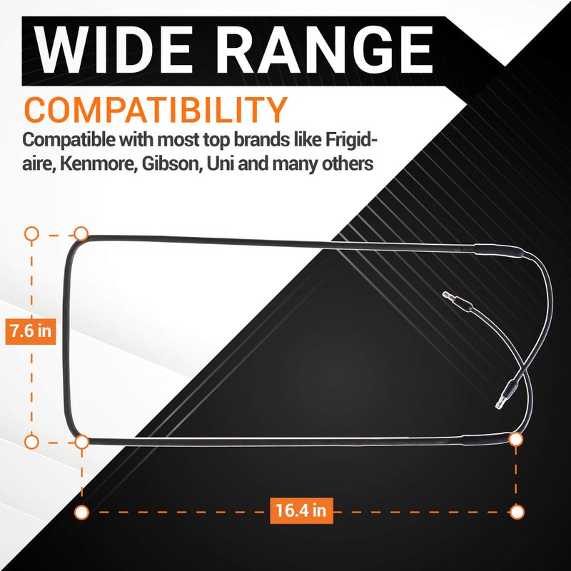 BlueStars 218169802 Refrigerator Defrost Heater Replacement â€“ Compatible with Frigidaire & Kenmore Refrigerators - Replaces 218657302 449957 AP2114071 PS427308 - Image 2