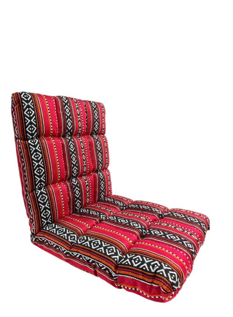 HIGH BACK CHAIR | Lightweight Foldable Camping Chair | Portable Polyester Outdoor Chair with Steel Frame | Durable Sand-Proof Design for Travel, Beach & Garden - Image 4