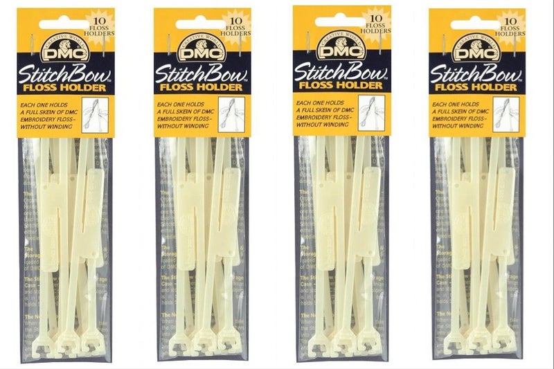 Floss Holder Bundle  4 Pack Total of 40 Floss Holders