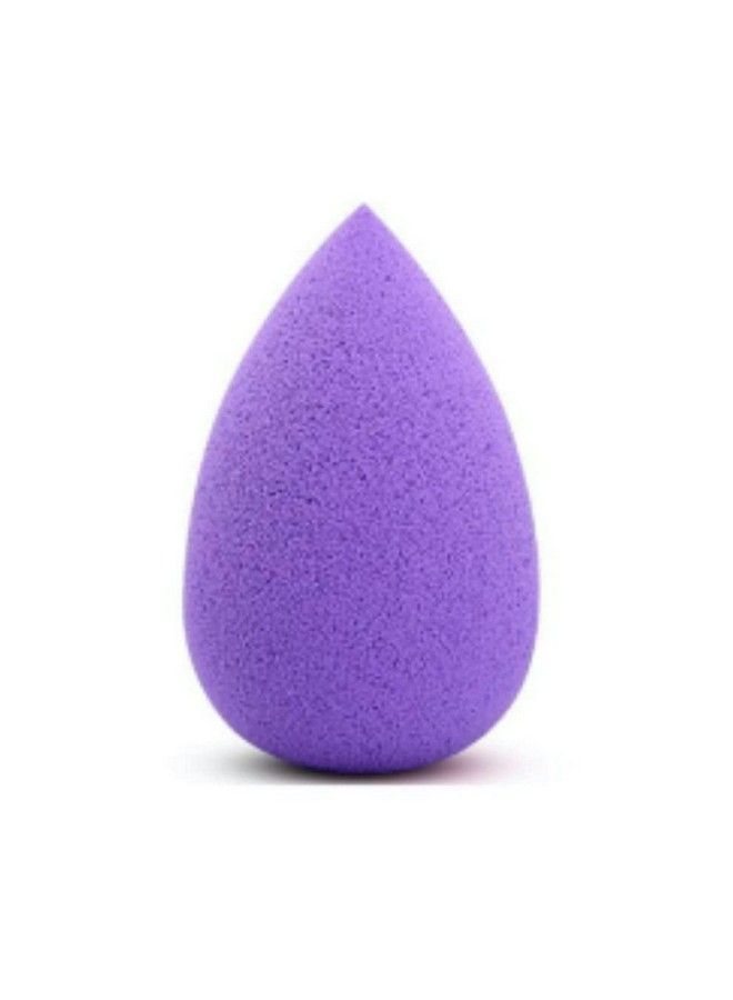 Triton Professional Latex Free Tear Drop Shaped Makeup Blender Beauty Makeup Sponge Blender Puff For Blending Makeupcreamconcealerfoundation_Purple - Image 1