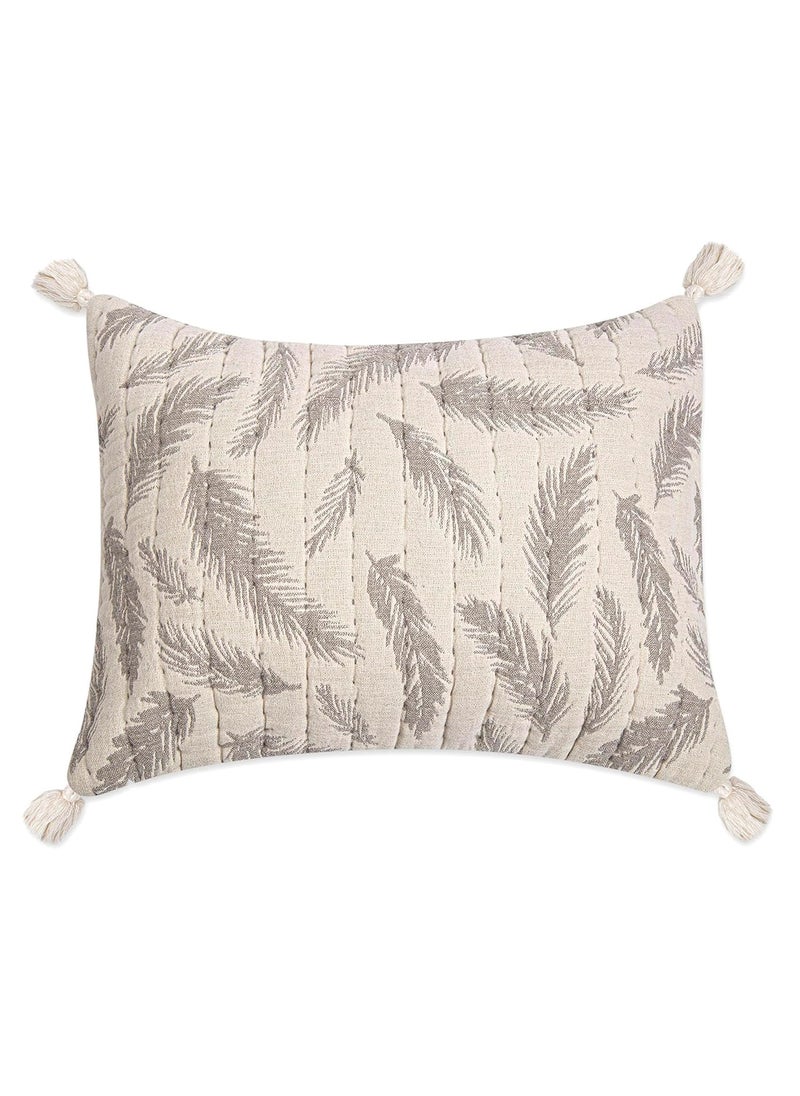 Crane BABY Crane Baby Room Decorative jacquard Pillow (Size: 40 x 30 cm, 0+ Months, Feather)  - Image 1