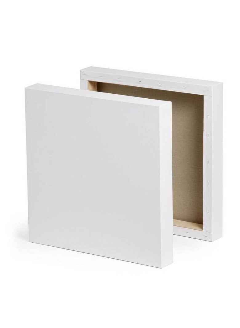 PARTNER Canvas Board, 30 x 30cm, White  - Image 1