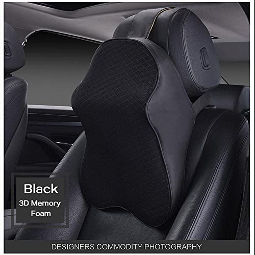 WEPTIX® Car Seat Headrest Neck Rest Cushion-Ergonomic Car Neck Pillow Durable 100% Pure Memory Foam Carseat Neck Support-Comfty Car Seat Back Pillows for Neck/Back Pain Relief(Pack of 1,Multicolor) - Image 4