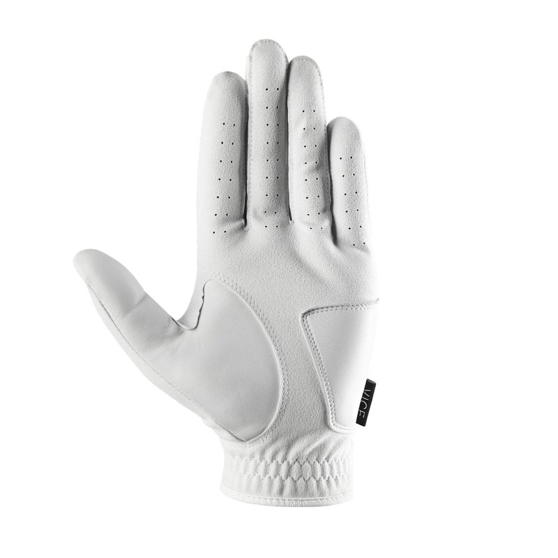 VICE Golf Duro White | Golf Glove | Features: Highly Durable Synthetic Suede, Great fit and Feel - Image 2