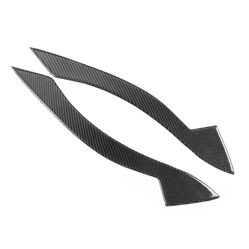 Pair Carbon Fiber Headlight Eyebrow Eyelid Simple Installation Fit for Z4 E89 2009‑2015 - Image 2