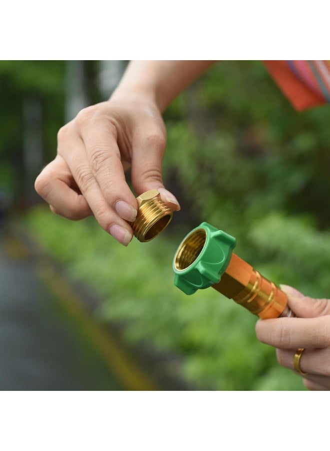 Royal Apex Royal Apex 2pcs Set Brass Multi Purpose Hose Fittings with BSP Thread For Plumbing, Gas, Hot Water Pipe Connector, Pneumatic etc (BRASS MALE BUSH ADAPTOR, 20MM SHORT THREAD)  - Image 4