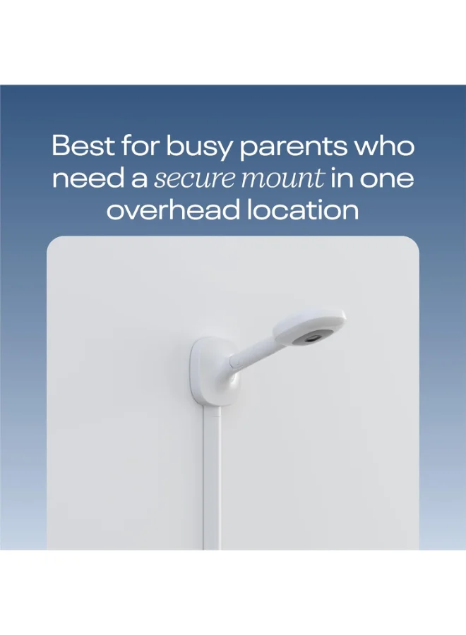 Nanit Pro Smart Baby Monitor And Wall Mount – Wi - Fi Hd Video Camera, Sleep Coach And Breathing Motion Tracker, 2 - Way Audio, Sound And Motion Alerts, Nightlight And Night Vision, Includes Breathing Band