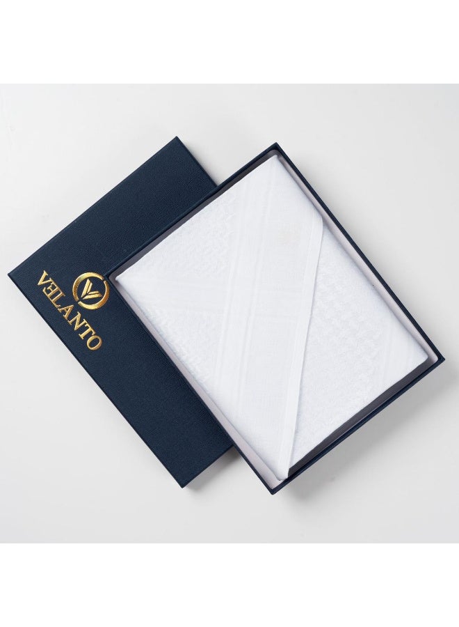 VELANTO Valento white shemagh for men - Image 2