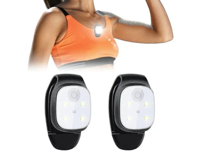 Clip Light: 150 Lumens 4 Light Modes USB Charging - Safety Reflective Design Portable Light for Outdoor Night Running, Pet Collars, Backpacks