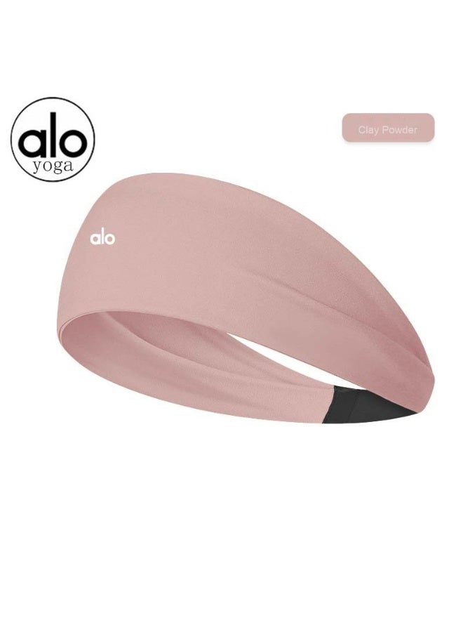 alo Alo Yoga Women's High Stretch Wide Yoga Fitness Headband 