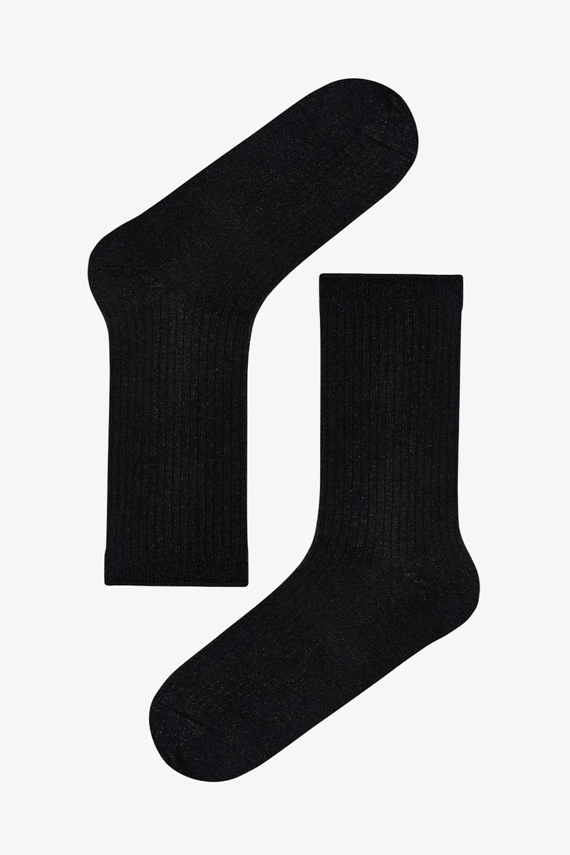 Penti PENTI Dream Gleam Cotton Glitter 2-Pack Crew Socks