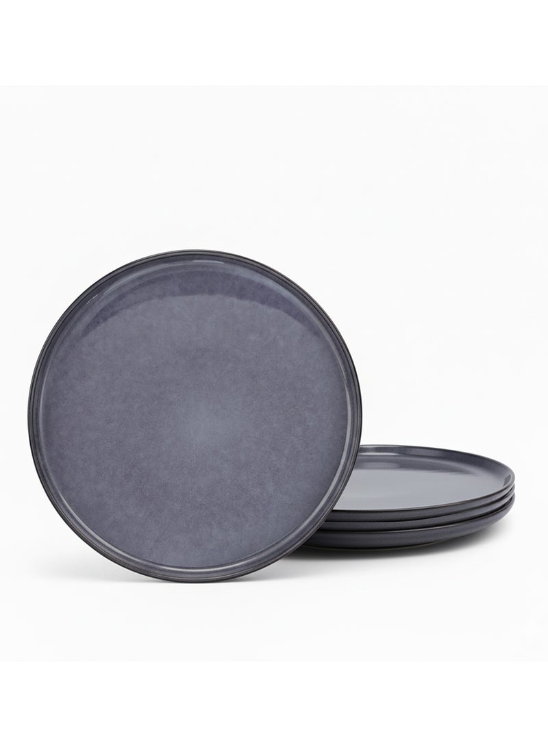 Cuisine Art طبق عشاء كوزين آرت أيما من الخزف - 27 سم (طقم من 4) - Image 1