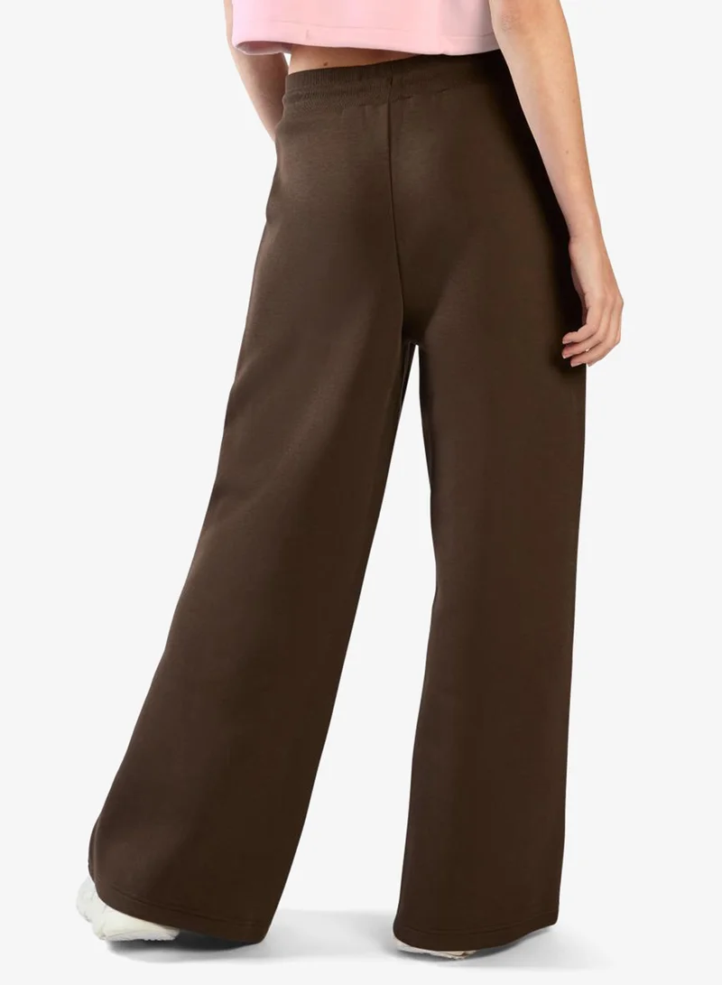 Reebok Tech Pintuck Wide Leg Joggers