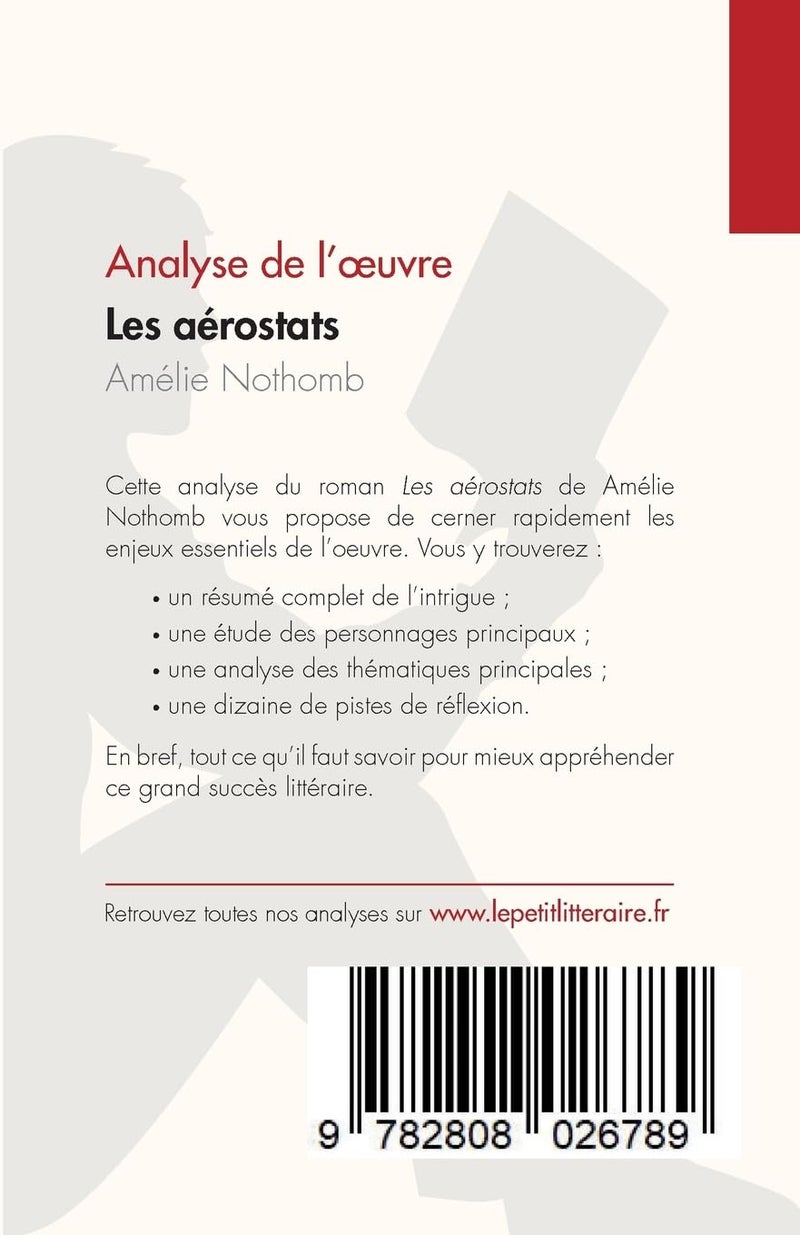Les aérostats d'Amélie Nothomb (Analyse de l'oeuvr: Résumé complet et analyse détaillée de l'oeuvre - Image 2