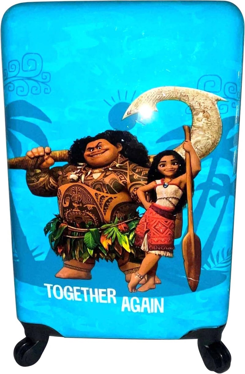 Fast Forward Kid's Moana Luggage Hard-Side 20” Carry-On Spinner Luggage - Image 4