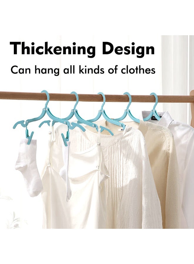 general Travel folding clothes racks with storage bags, portable travel clothes racks for business trips, student dormitories, home use - Image 3