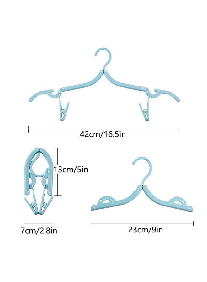 general Travel folding clothes racks with storage bags, portable travel clothes racks for business trips, student dormitories, home use - Image 2