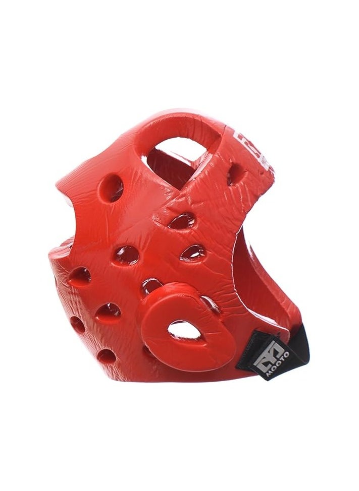 Generic - General. Taekwondo Sports Head Guard Made of Long Lasting Non-Toxic Material - Red - Image 1