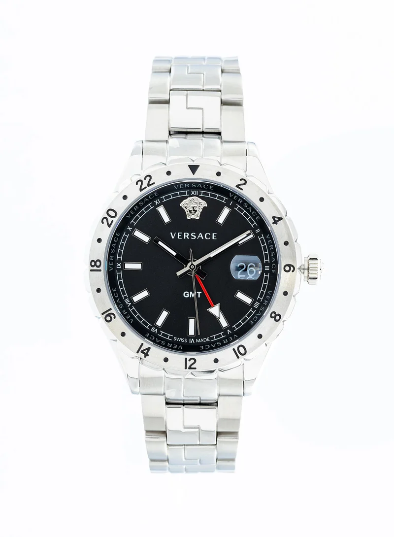 Hellenyium GMT Black Dial Watch