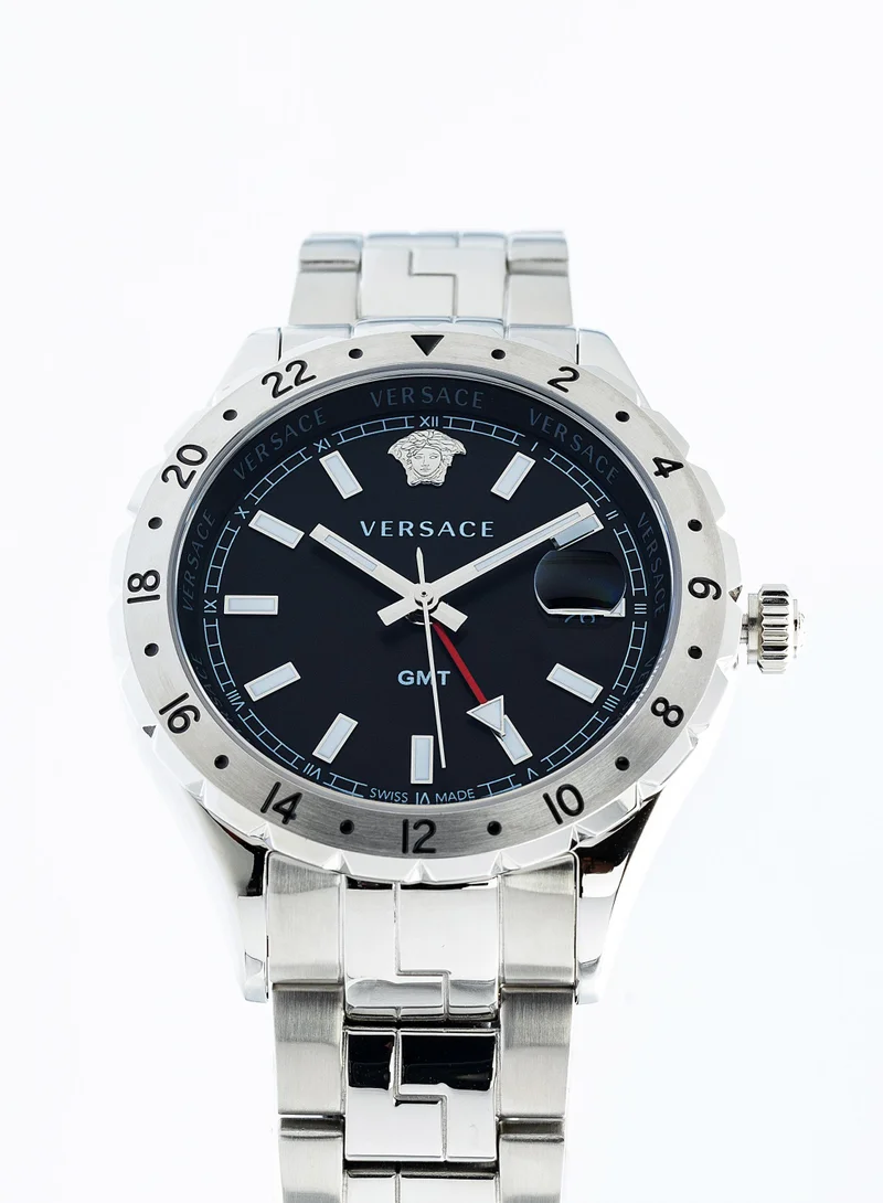 فيرزاتشي ساعة هيلينيوم جي إم تي بقرص أسود