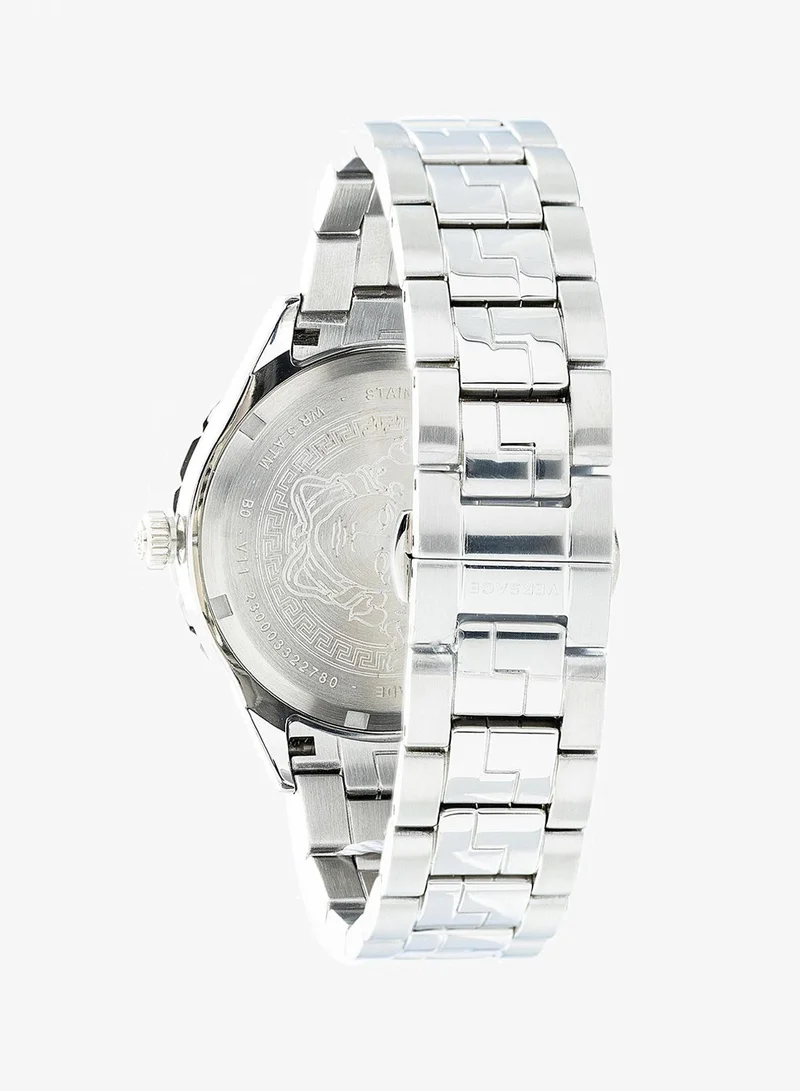 Versace  Hellenyium GMT Black Dial Watch for Men | Best Price UAE