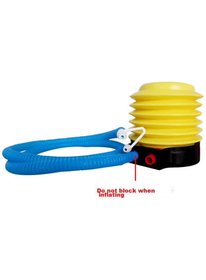 Swimming Fun Yonglebao Simple Mini Portable Foot Pump, Inflatable Boat Bed Swimming Ring Pool Plastic Toy Inflation Tool Air Pump - Image 3