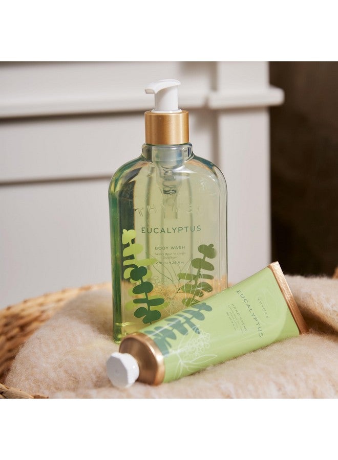 Thymes Body Wash with Pump - Liquid Soap for Bath and Shower - Body Soap - Skin Care - Scented Soap with Notes of Eucalyptus Oil, Petitgrain, Bergamot, Lemongrass, & Fir (Eucalyptus, 9.25 fl oz) - Image 3