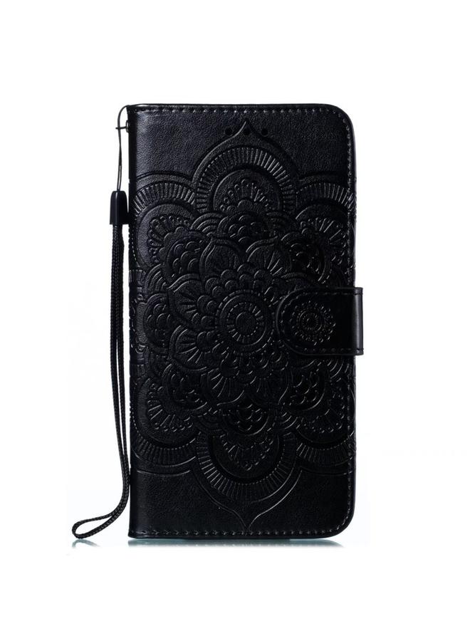 S-TOP Case For Realme 11 Pro Sun Mandala Embossing Pattern Phone Leather Case - Image 2